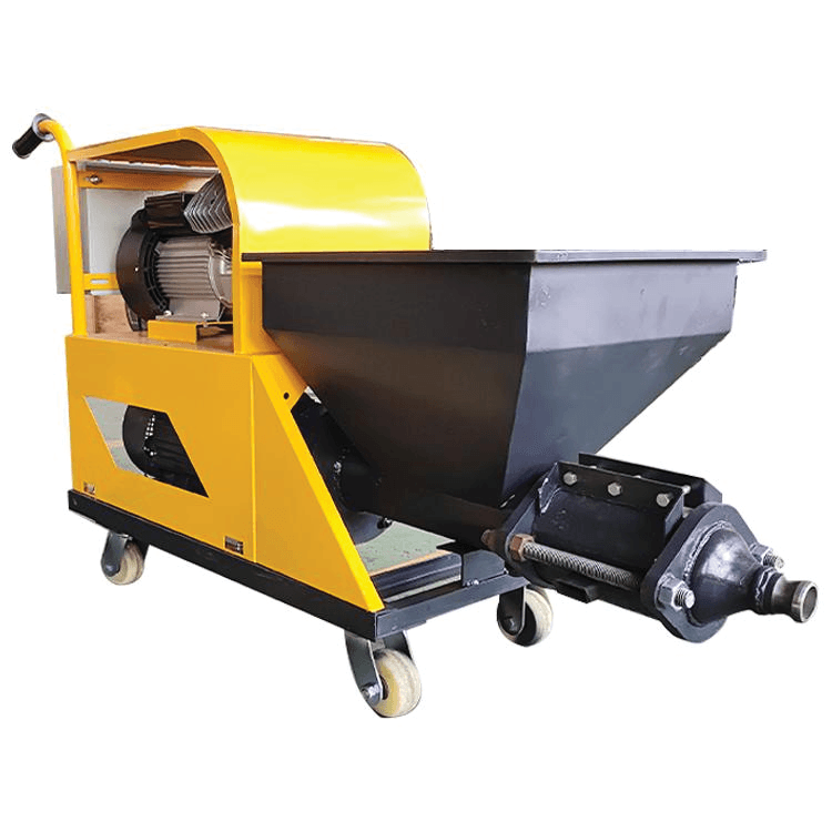 Mortar spraying machine