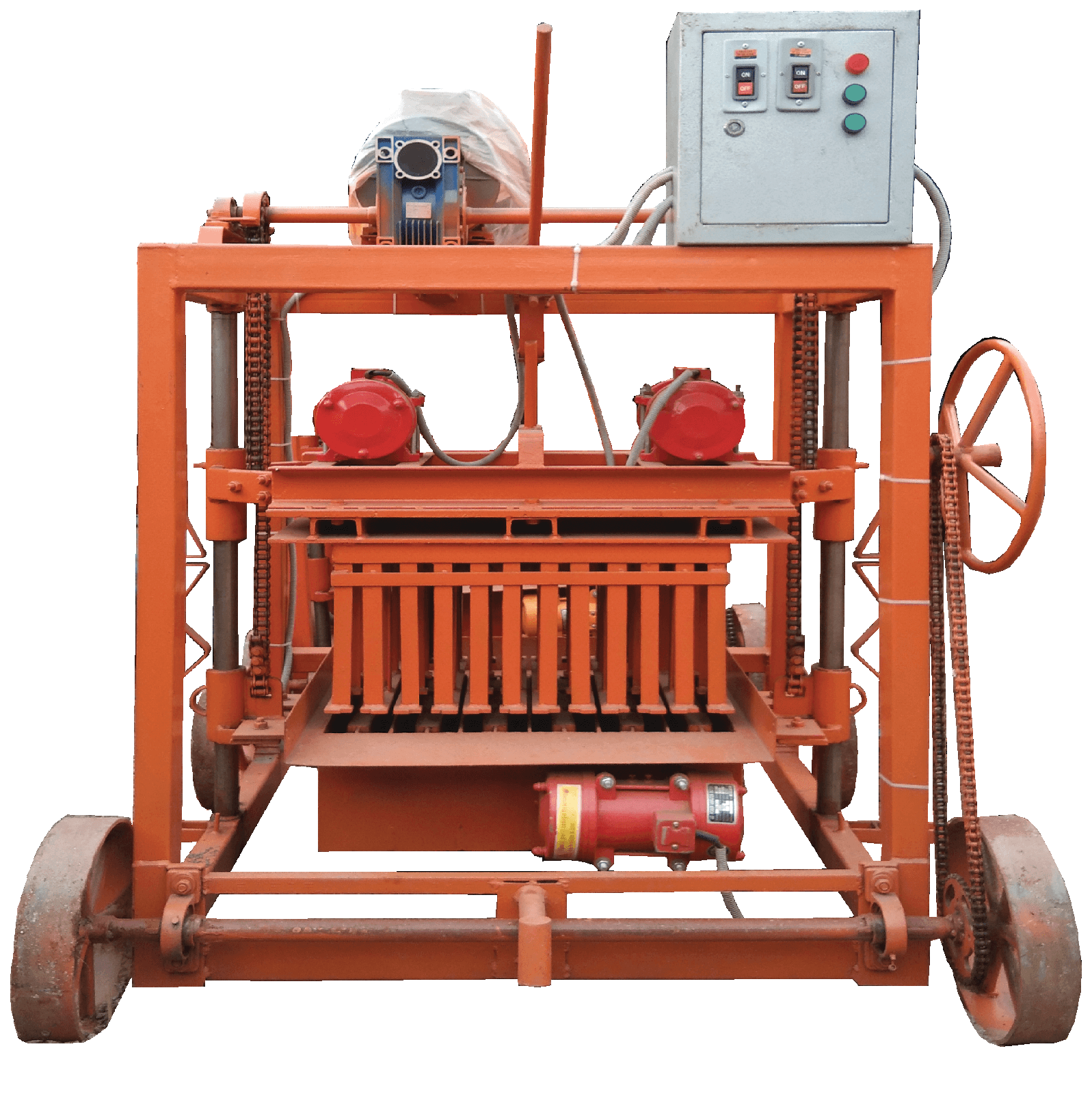 QT2-90 Semi Automatic Hydraulic Block Production Line