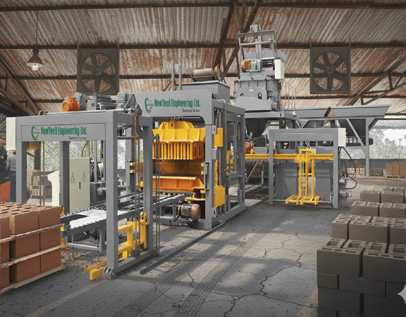 High-Capacity Block Plant — Mymensingh