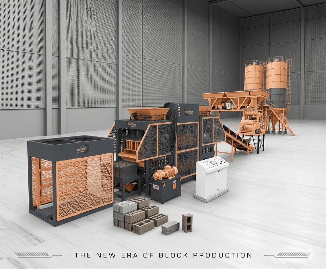 QTY Series Automatic Block Production Lines gallery 1