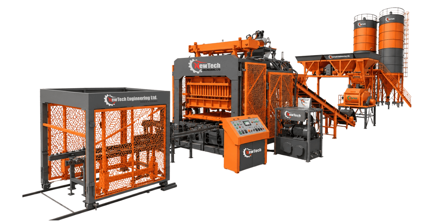QT8-15 Full Automatic Block Production Line gallery 1