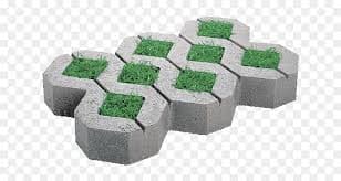 Grass Paving Block block