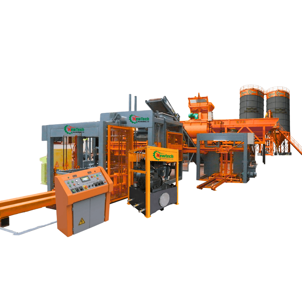 QT10-15D Automatic Block Production Line