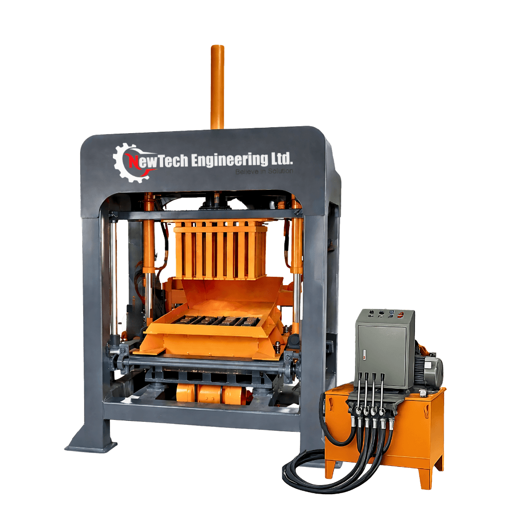 QT2-90 Semi Automatic Hydraulic Block Production Line