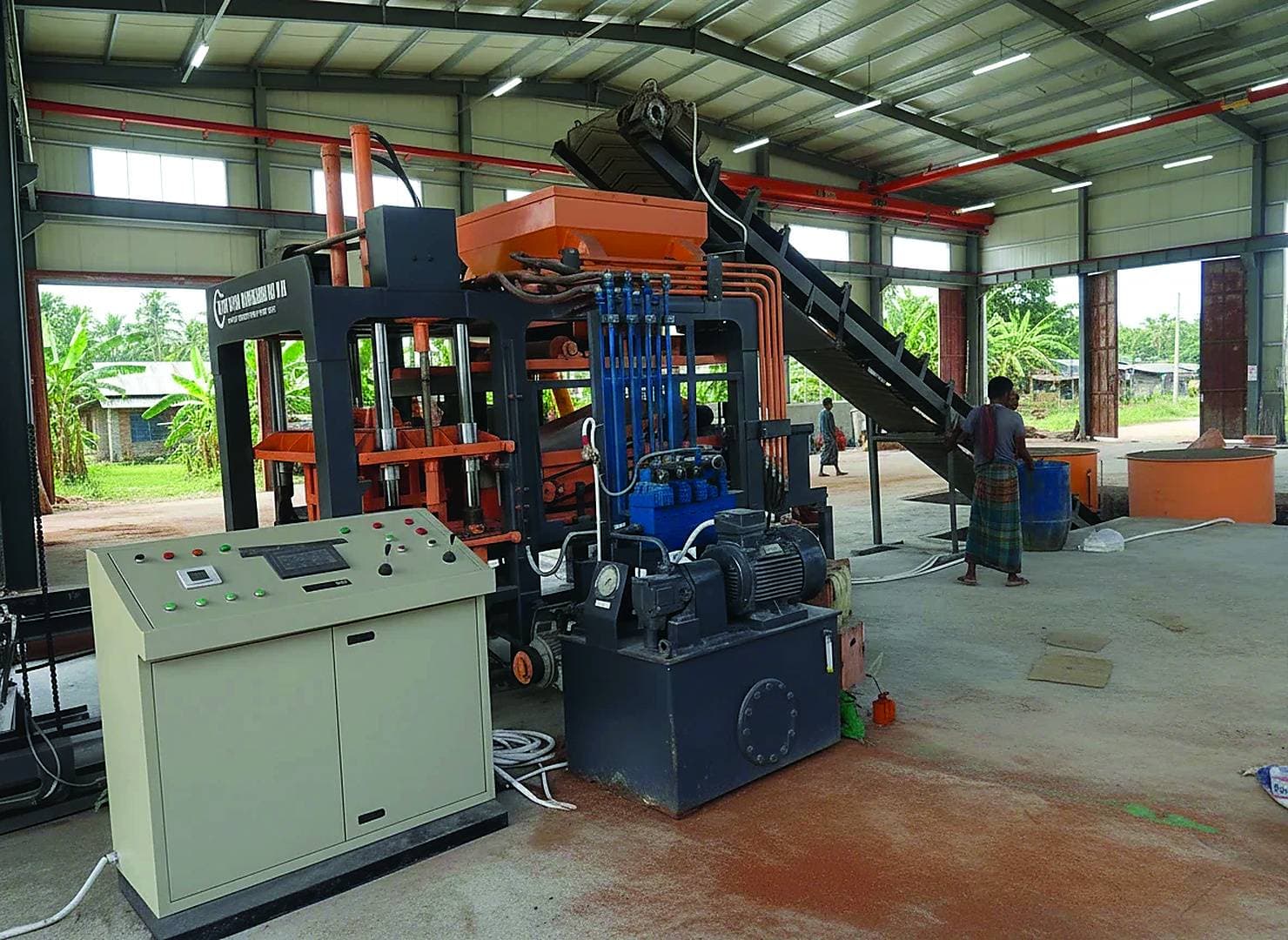 QT4-15 Automatic Block Production Line – Bagerhat