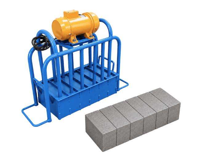 Manual Solid Bricks Forma with Vibration Motor
